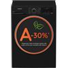 Hotpoint Ariston HB 103B CARE IT Lavatrice A Libera Installazione 10 Kg, 1400 Giri, Display Digitale XL, Vapore, Classe A -30%, Nero
