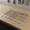 Kit Sospensioni a 4 Bracci Materiale Metallico per Fuoristrada