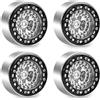 Cerchio in Lega RC Metallo Mozzo Ruota Crawler Fuoristrada per Crawling
