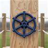 Ruota da Timone Rotazione Libera Volante in Plastica Resistente per Parco