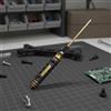 Kit Cacciavite 12 in 1 Titanio Cacciavite Elettrico con Punte Impugnatura Vuota
