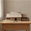 Modellino Casa Fai da Fatto Scena Decorativa Casetta Artigianale 3D