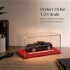 Teca espositiva per modellini di auto in scala 1:24 e 1:32 con luce USB