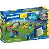 Playmobil My Life Soccer Arena Playing Field with Shooting Mechanism and 2