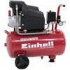 Einhell TC-AC 190/24/8 - Compressore aria elettrico carrellato - Motore 2 HP - 24 lt