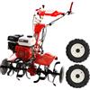 GeoTech Pro PGT 900 - Motozappa a benzina 7 HP con cambio 2+1 e trasmissione a ingranaggi