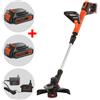 Black & Decker STC1820EPC-QW - Tagliabordi a batteria 18V 2Ah + in omaggio batteria 18V 2Ah