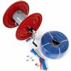 AgriEuro Premium Avvolgitubo irrorazione tubo 100 mt - 40 bar - pistola professionale altifusti