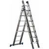Marchetti Azzurra A3 21112, 3x7 gradini, 5 m - Scala in alluminio allungabile - Altezza stimata operativa 6 m