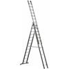 Marchetti Azzurra A3 A313, 3x13 gradini, 9.20 m - Scala in alluminio allungabile - Altezza stimata operativa 10.20 m