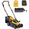 Stiga Collector 136 AE Kit - Tagliaerba a batteria - 2x20V/2.0Ah - Taglio 34 cm