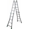 Facal Eurobriko 16 BK/4, 2x10 gradini, 5.12 m - Scala in alluminio telescopica - Altezza stimata operativa 6.05 m