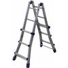 Facal Briko Blu BB/1, 2x6 gradini, 2.88 m - Scala in alluminio telescopica - Altezza stimata operativa 3.80 m