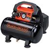 Black & Decker BD 55/6 - Compressore aria elettrico portatile monofase, oil-less - Motore 0.5 HP - 6 lt
