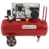GeoTech Pro BACP100-10-3 - Compressore aria elettrico a cinghia - Motore 3 HP - 100 lt - 10 bar