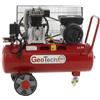 GeoTech Pro BACP50 - Compressore aria elettrico a cinghia -10-3 motore 3 HP - 50 litri - 10 bar