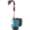 Gardena 2000/2 - Pompa per cisterna - Batteria da 18V 2.5 Ah e caricabatteria inclusi