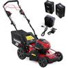 Snapper ESXD19SPWM82K -Tagliaerba semovente a batteria - 2x82V/2Ah - Taglio 46 cm