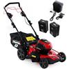Snapper ESXD21SPWM82K - Tagliaerba semovente a batteria - 2x82V/2Ah - Taglio 51 cm