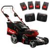 Einhell GE-CM 36/47 S HW Li - Kit - Tagliaerba semovente a batteria - 4x18V/4Ah - Taglio 47 cm