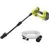 Ryobi RY18PW22A-0 EZClean - Pistola idropulitrice a batteria - 18V - SENZA BATTERIA E CARICABATTERIE
