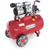 GeoTech S-AC 50.8.10 - Compressore aria elettrico silenziato 50 lt oilless - motore 1 HP