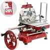 BERKEL B3 - Affettatrice a volano con lama in acciaio al cromo da 300 mm - Rossa