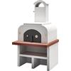 Palazzetti Easy Medium con basamento - Forno a legna da esterno - Con camera 77x65