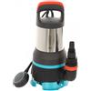 Gardena 15000 - Pompa sommersa per acque sporche e pulite 2 in 1 - in acciaio INOX