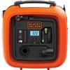 Black & Decker ASI400-XJ - Compressore aria elettrico portatile monofase, oil-less - Max 11 bar
