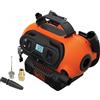 Black & Decker BDCINF18N-QS - Compressore aria elettrico portatile monofase, oil-less - Max 11 bar