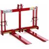 GeoTech D300 - Forche a muletto per trattore - Portapallet posteriore - Portata 300 Kg