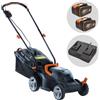 Worx WG779E.1 - Tagliaerba a batteria - 2x20V/4Ah - Taglio 34 cm