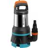 Gardena Acquasensor 19500 - Pompa 2 in 1 per acqua sporca e pulita - in acciaio INOX