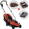Black & Decker BCMW33184L2-QW - Tagliaerba a batteria 2x18V/4Ah + in omaggio batteria 18V 2Ah - Taglio 33 cm