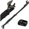 Gardena EasyCut 110/18V P4A - Forbice elettrica da potatura su asta - 18V 2Ah - Diametro di taglio 28mm