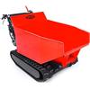 Ama TAG500TD - Motocarriola cingolata cassone dumper idraulico 500Kg
