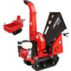 Ceccato Olindo Tritone BIG CINGO - Biotrituratore semovente a cingoli su motocarriola - Motore Honda GX390