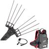 Zanon Karbonium PRO AL 200 - Abbacchiatore elettrico a batteria - Asta telescopica 170 - 250 cm