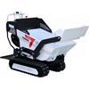 Seven Italy TH500C L70-E - Motocarriola cingolata cassone dumper 500Kg con paletta - Cambio idrostatico