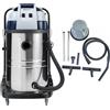 Nilfisk VL100-75 EU GO - Aspirapolvere professionale - Fusto in acciaio inox 75 lt - 2000W