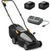 Alpina AL 3820 Li Kit - Tagliaerba a batteria - 2x20V/4Ah - Taglio 38 cm