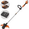 Worx WG183E - Decespugliatore a batteria - 40V - 2x20/2Ah