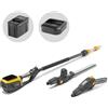 Stiga MT 500e Kit - Tagliasiepi e Potatore su asta di prolunga multifunzione - Batteria e caricabatterie inclusi