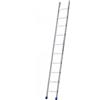 Marchetti A110, 10 gradini, 3 m - Scala in alluminio semplice singola - Altezza stimata operativa 4 m