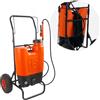 Stocker 1247 - Pompa irroratrice a spalla con trolley - 15L - 12V - 10Ah