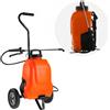 Stocker 1239 - Pompa irroratrice a spalla + trolley - Batteria al litio - 12L