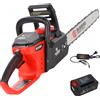 Blue Bird CS 23-16 - Elettrosega a batteria 50.4V 5Ah - Lama da 40cm