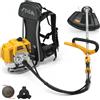 Stiga BC 555 R - Decespugliatore a zaino - Motore a scoppio 51,7 cc - 2 HP