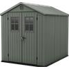 Keter Darwin verde - Casetta da giardino - Con finestre frontali - 190x244x221 cm